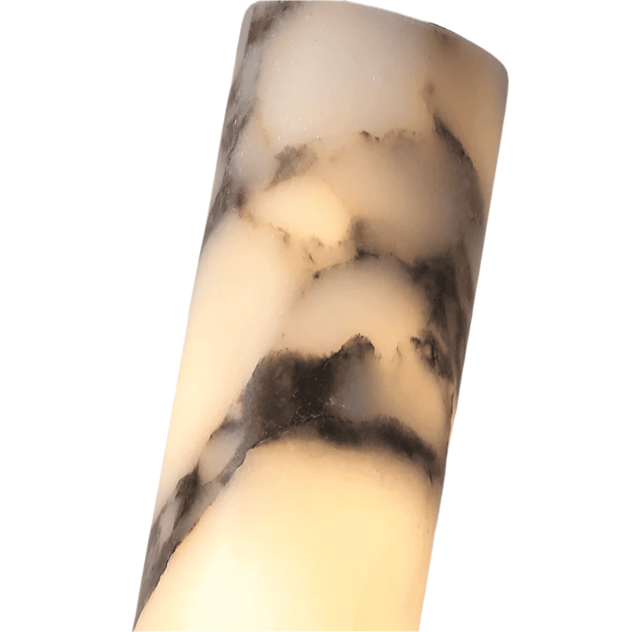 Baskorin – Black Stone Cylinder Pendant Lamp