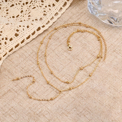 Lisa | Luxe Gelaagde Y-Ketting met Fijne Accenten
