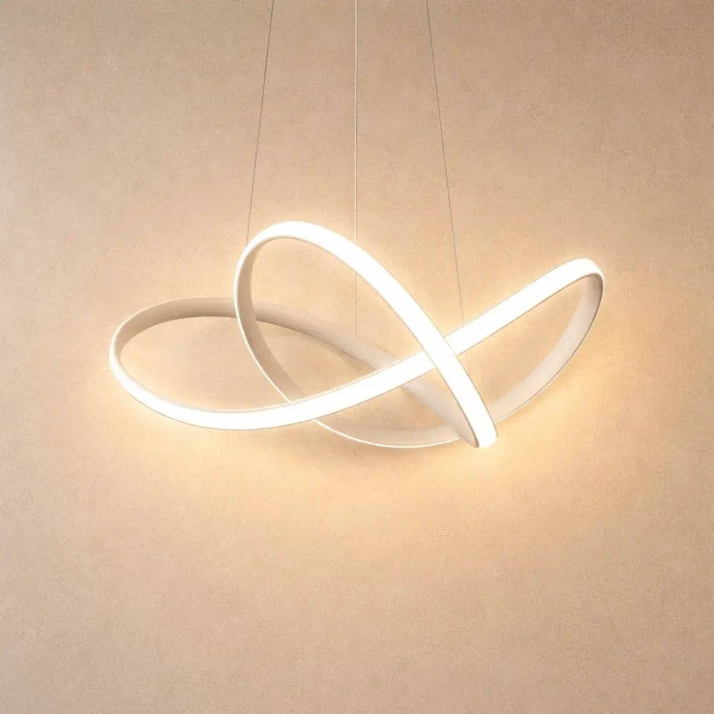 Elysera – Sculptural Ribbon Dining Room Light