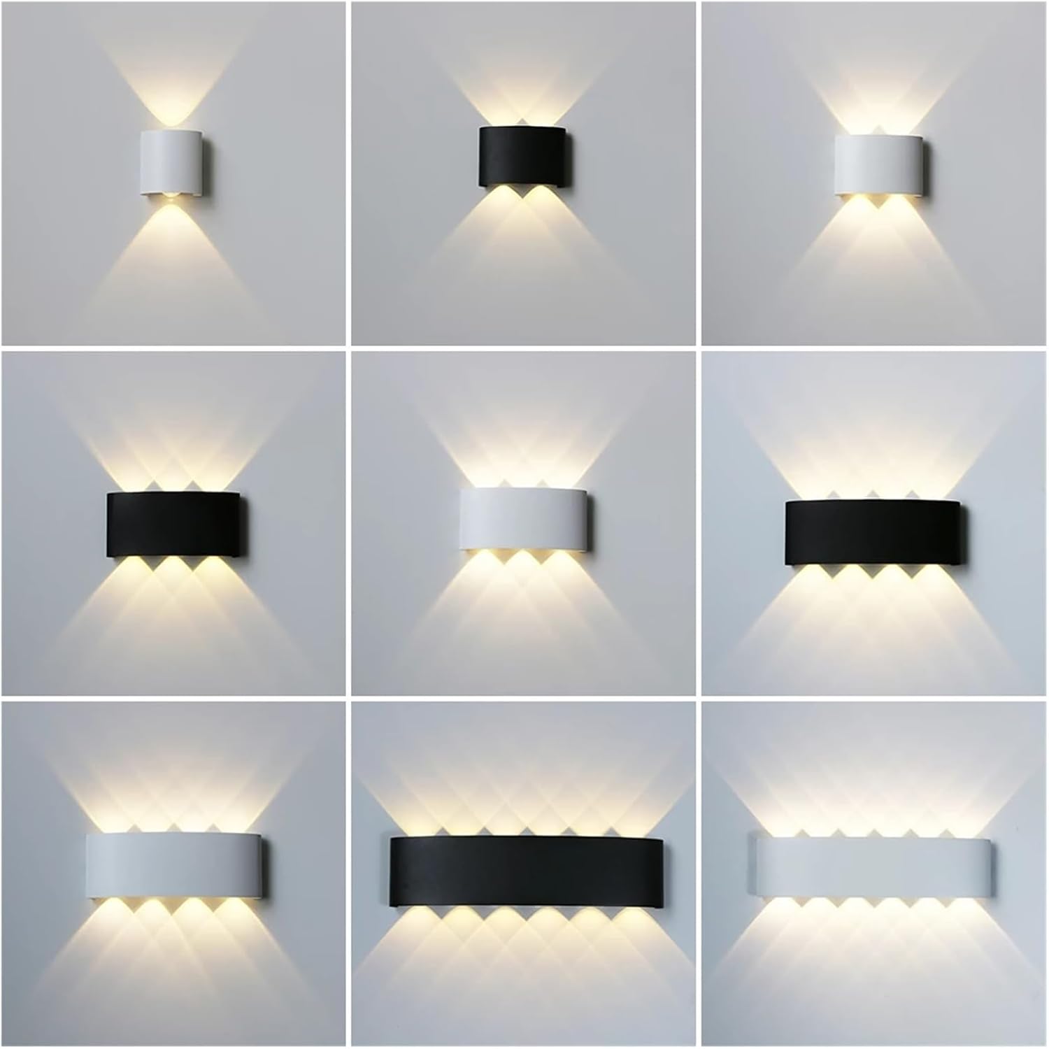 Luxara - Minimalist Outdoor Wall Light Rectangular Weatherproof