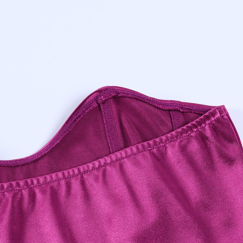 Grazella - Luxury Strapless Satin Look Corset Top