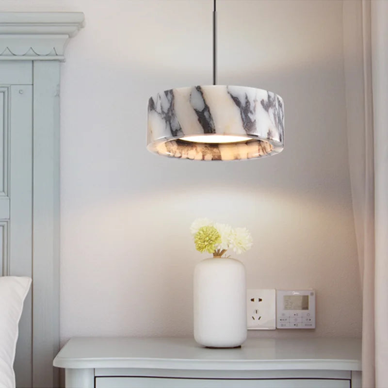 Delmora - Marble Pendant Light