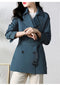 Marijn - Classic Short Trench Coat for Women