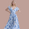 Marilyn | Elegante Maxi-Jurk Met Bloemenprint