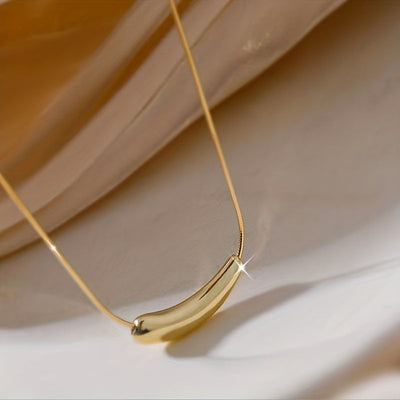 Marit | Minimalistische Geometrische Ketting met Moderne Uitstraling
