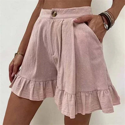 Noor - Elegante Geplooide Shorts