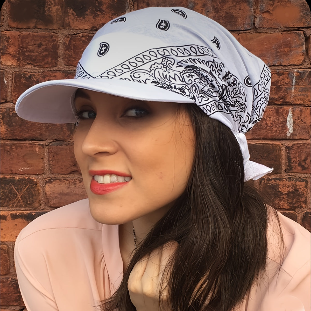 Mia | Stijlvolle 2-in-1 Hoofddoek Pet met Verstelbare Strik