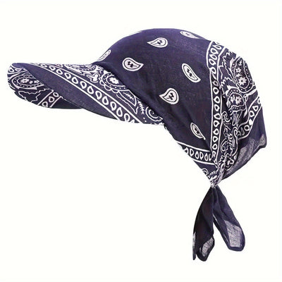Mia | Stijlvolle 2-in-1 Hoofddoek Pet met Verstelbare Strik