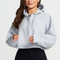 Michaela | Sportieve Cropped Hoodie met Rits