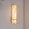 Almoran - Alabaster Brass LED Wall Lamp