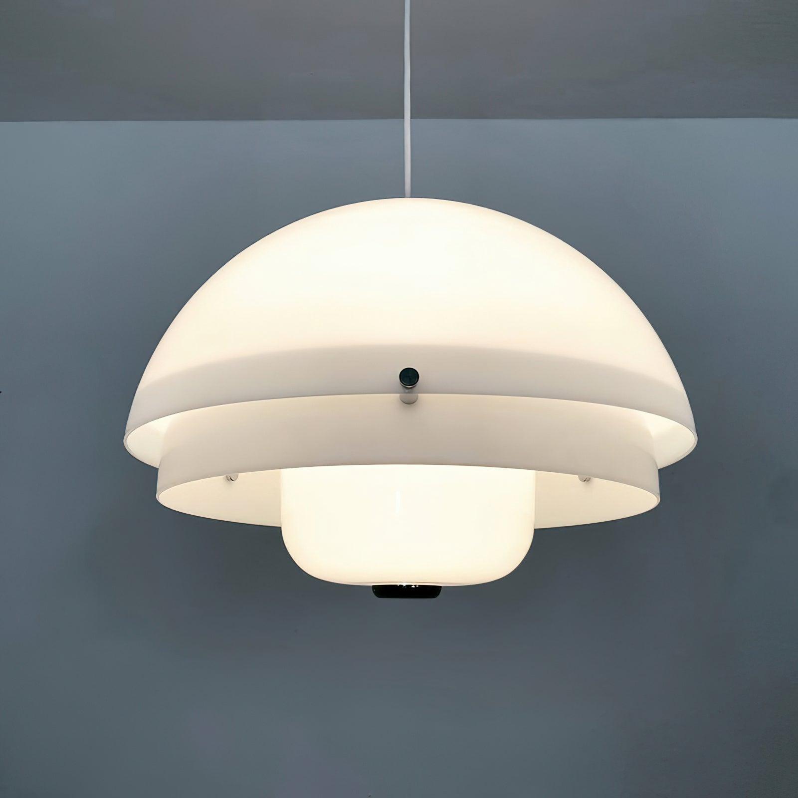 Cuthean – Milky White Glass Pendant Light