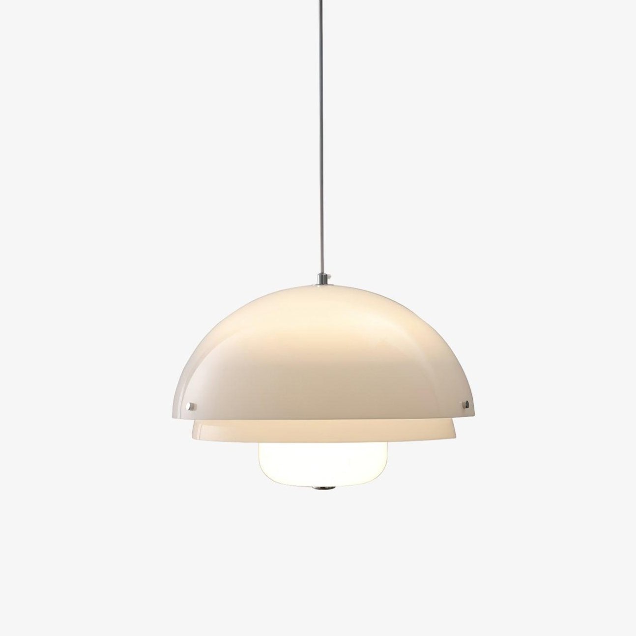 Cuthean – Milky White Glass Pendant Light
