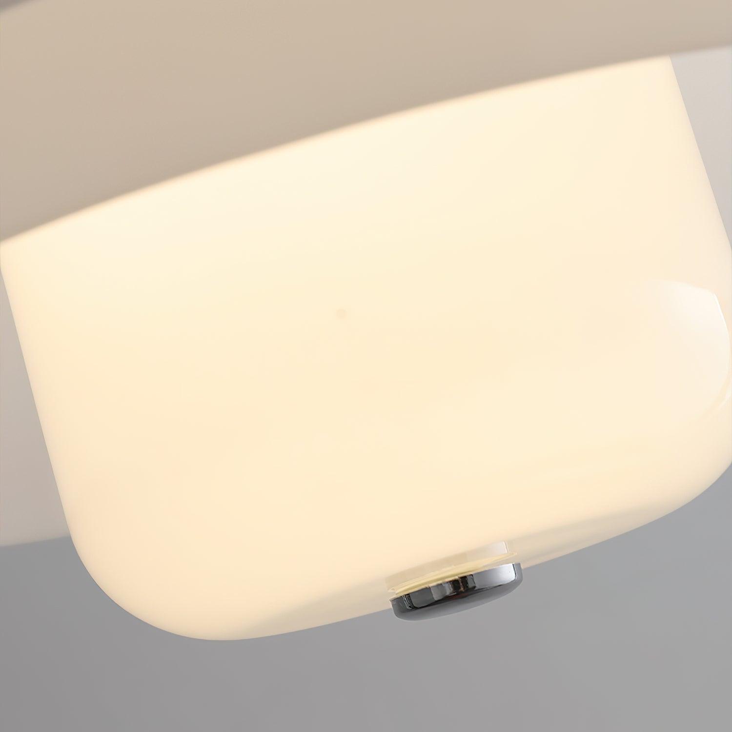 Cuthean – Milky White Glass Pendant Light