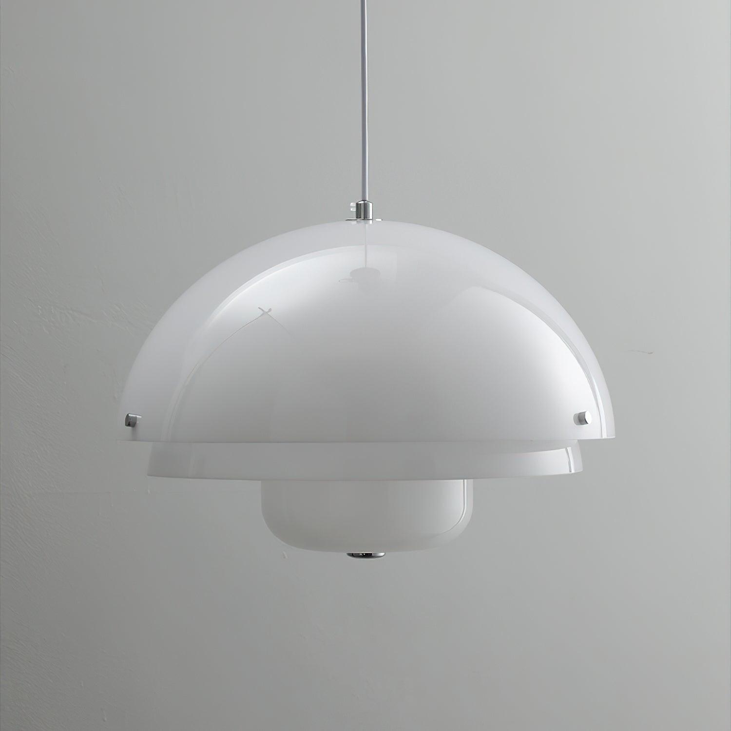 Cuthean – Milky White Glass Pendant Light