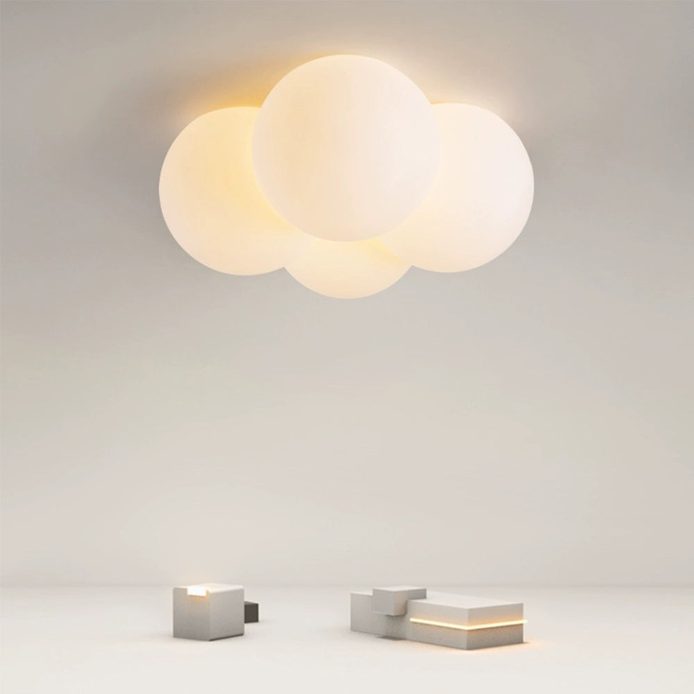 Dimban - Modern White Cloud Bubble Ceiling Light