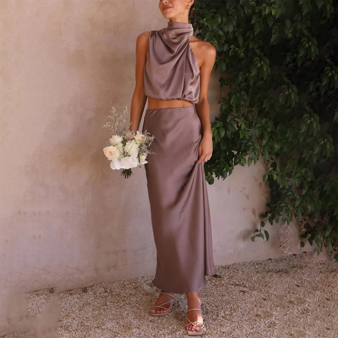 GUILLAUME - Stylish maxi skirt set