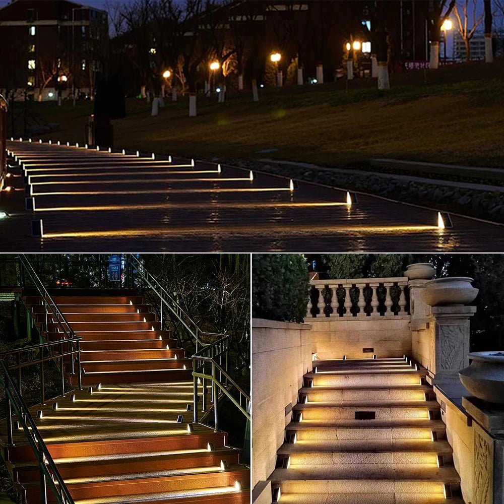 Livane – Angled Solar LED Step Light