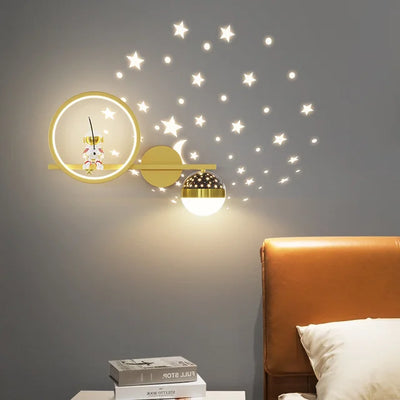 LumiPlezier – Modern Wall Lamp for Children's Rooms – Warmth &amp; Security