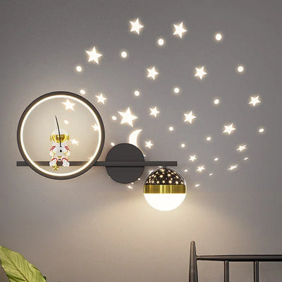 LumiPlezier – Modern Wall Lamp for Children's Rooms – Warmth &amp; Security
