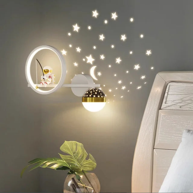LumiPlezier – Modern Wall Lamp for Children's Rooms – Warmth &amp; Security