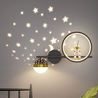 LumiPlezier – Modern Wall Lamp for Children's Rooms – Warmth &amp; Security