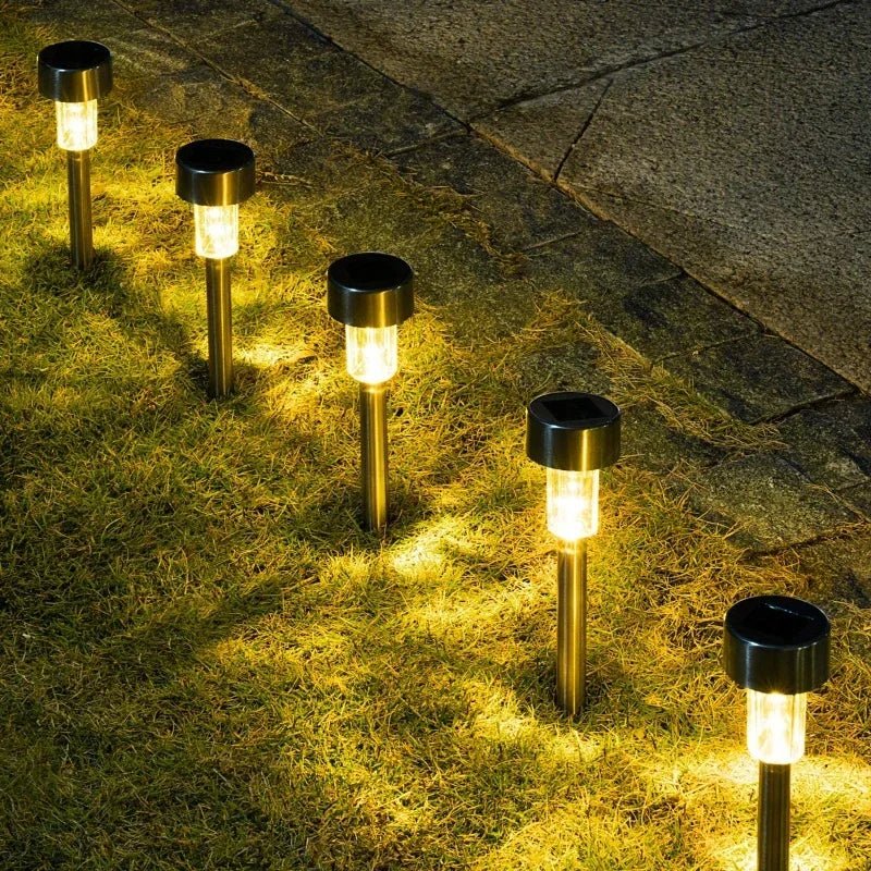 Solvion – Modern Solar LED Floor Light Cylinder