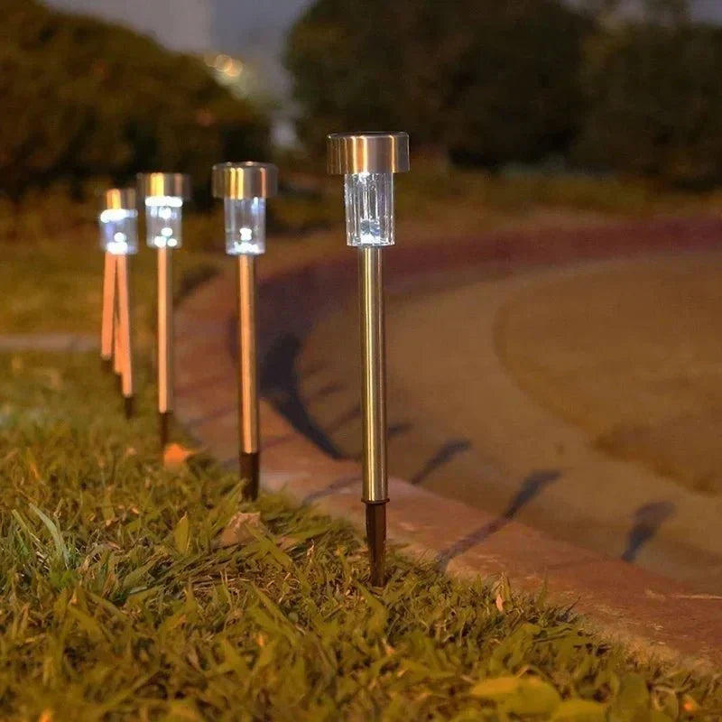 Solvion – Modern Solar LED Floor Light Cylinder