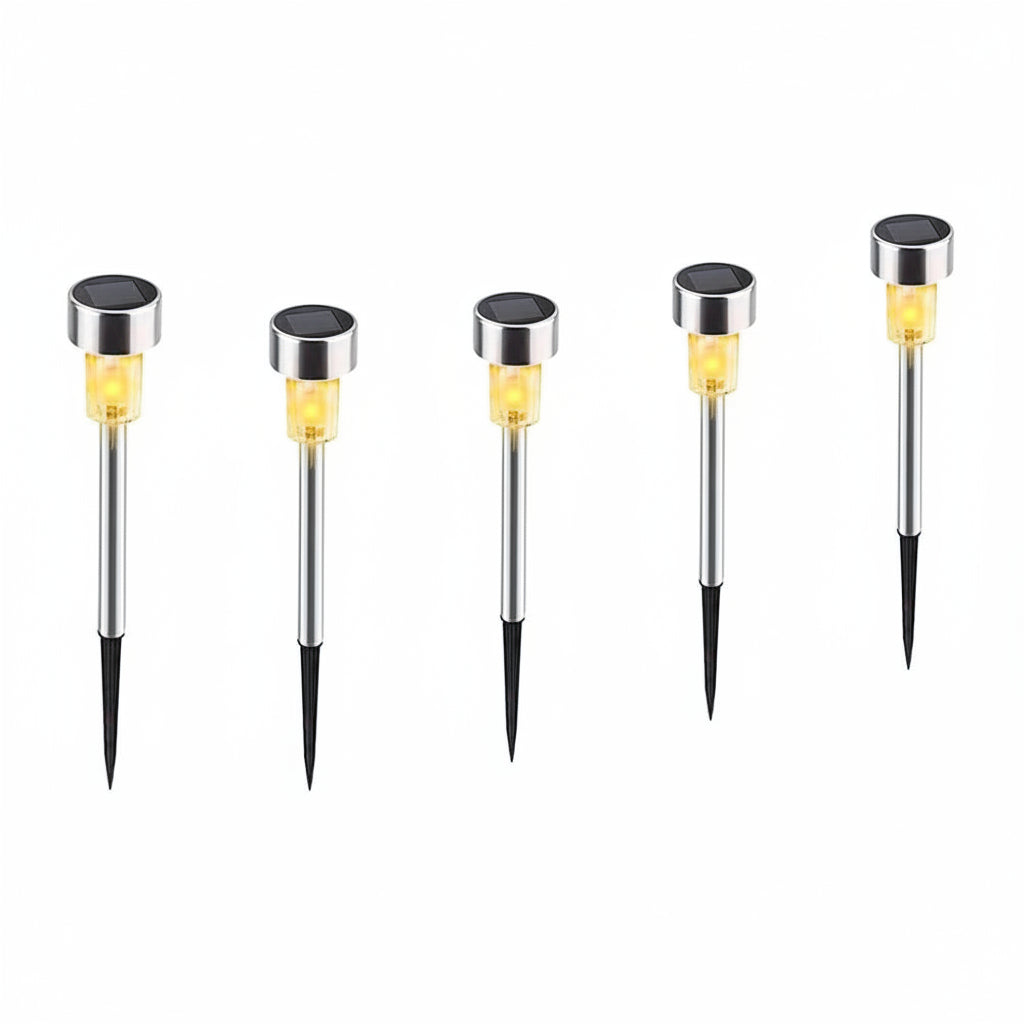 Solvion – Modern Solar LED Floor Light Cylinder
