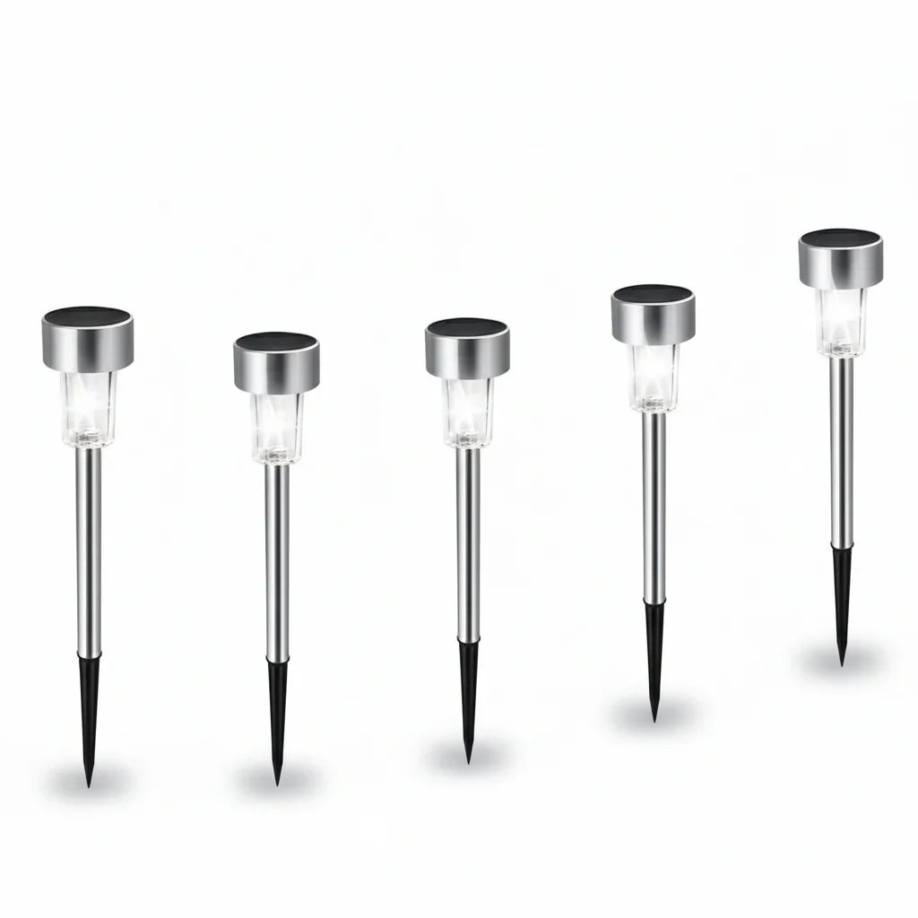 Solvion – Modern Solar LED Floor Light Cylinder