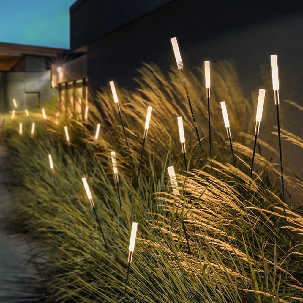 Solvique – Modern Cylindrical Solar LED Garden Stake Light
