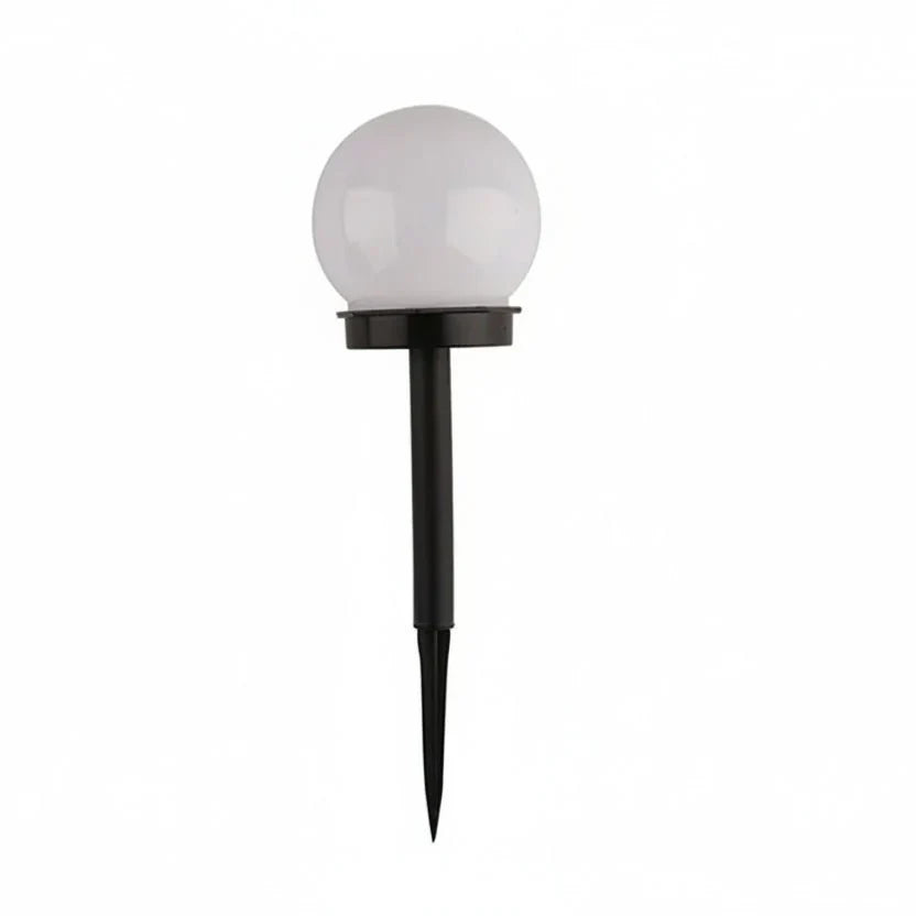 Molviera – Modern Globe Solar LED Garden Stake Light