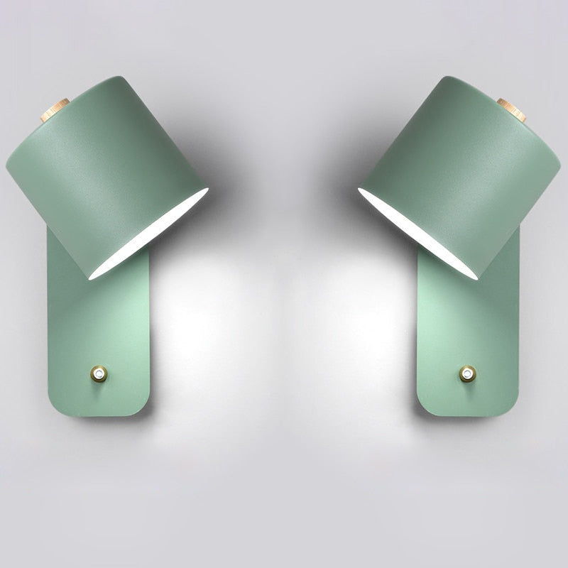 Coran - Elegant Oval Marble Wall Sconce Adjustable LED