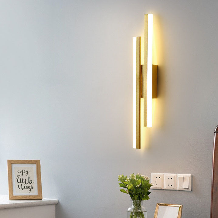 Borien – Modern Linear LED Wall Sconce 2 Light