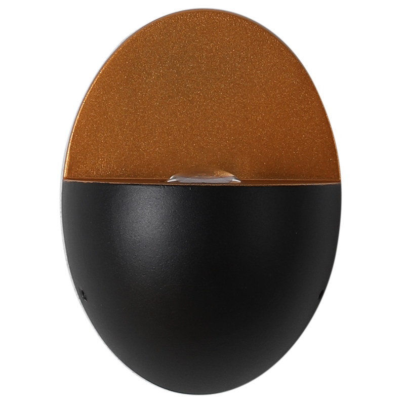 Ovelin – Minimalist Oval LED Outdoor Wall Lamp Single Light