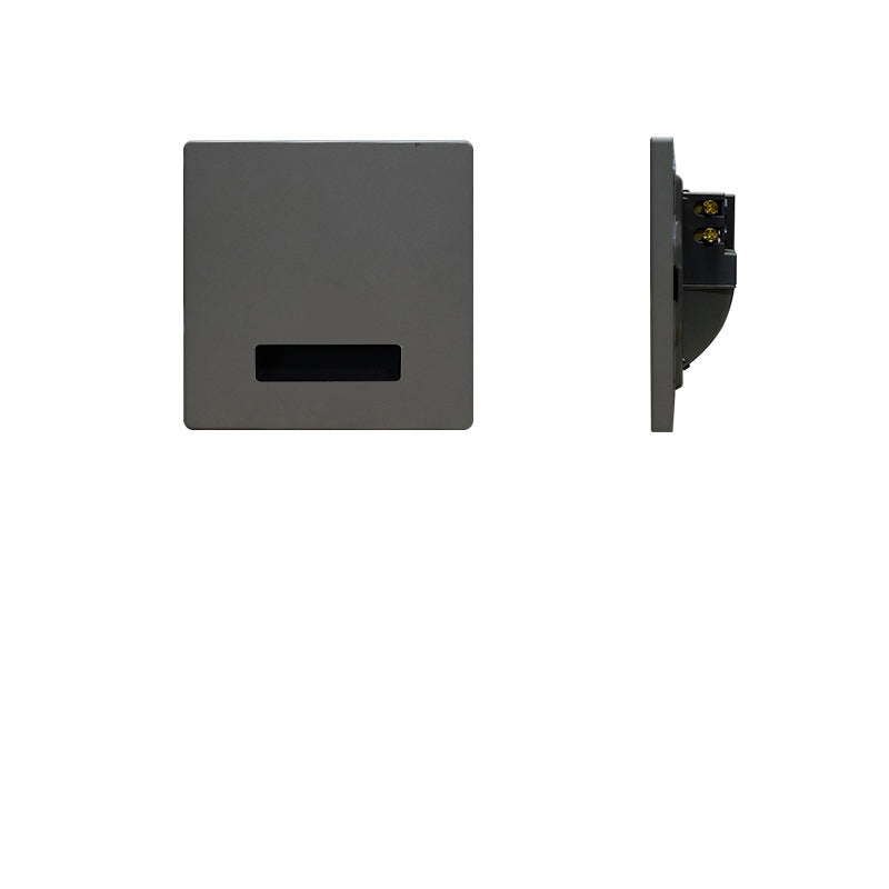 Ronvde – Modern Minimalist Square LED Recessed Wall Lamp 1 Light