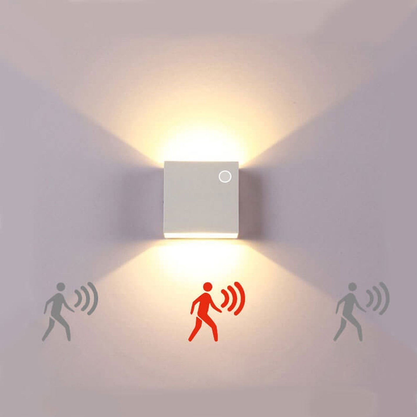 Velorien – Modern Minimalist Square LED Wall Sconce 1 Light