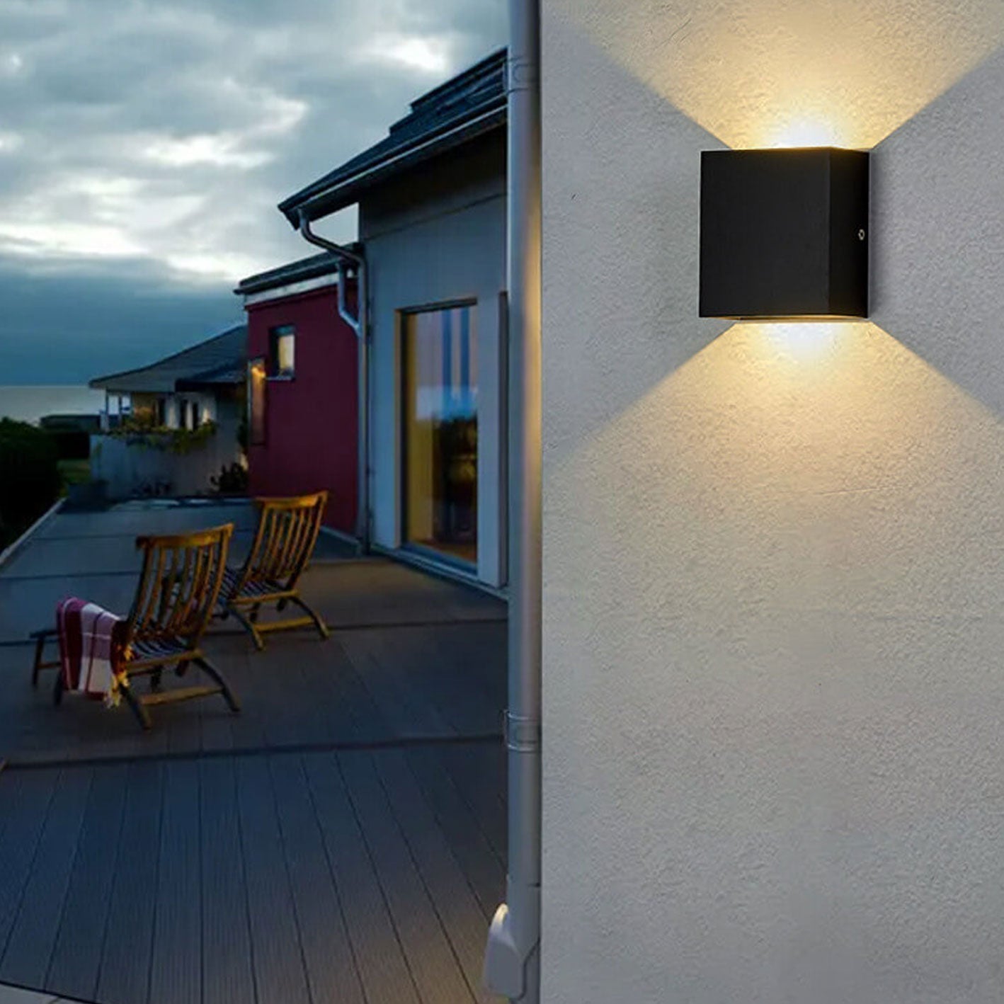 Velorien – Modern Minimalist Square LED Wall Sconce 1 Light