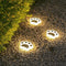 Pawlux – Modern Solar LED Floor Light Paw Shape