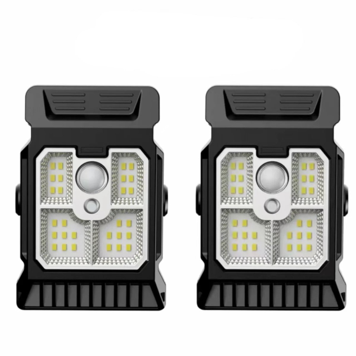 Solvion – Modern Rectangular Solar LED Motion Sensor Wall Light