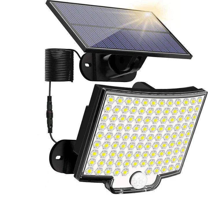 Olvique – Modern Rectangular Solar LED Security Wall Light