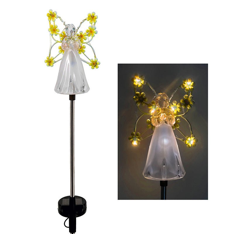 Olmira – Modern Solar Angel LED Garden Stake Light