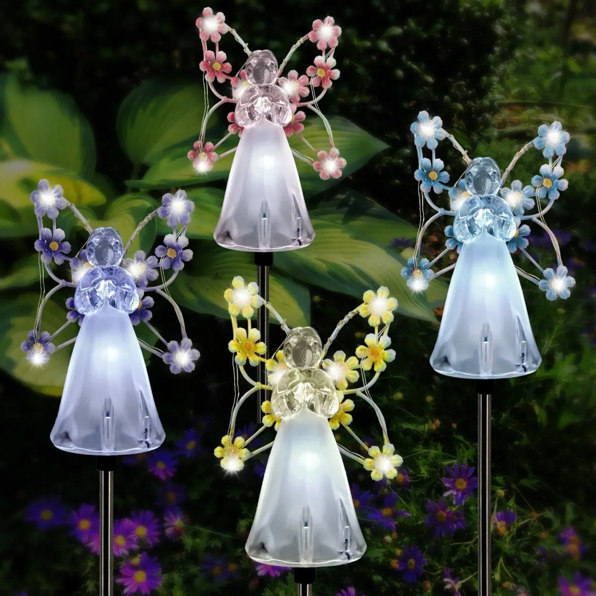 Olmira – Modern Solar Angel LED Garden Stake Light