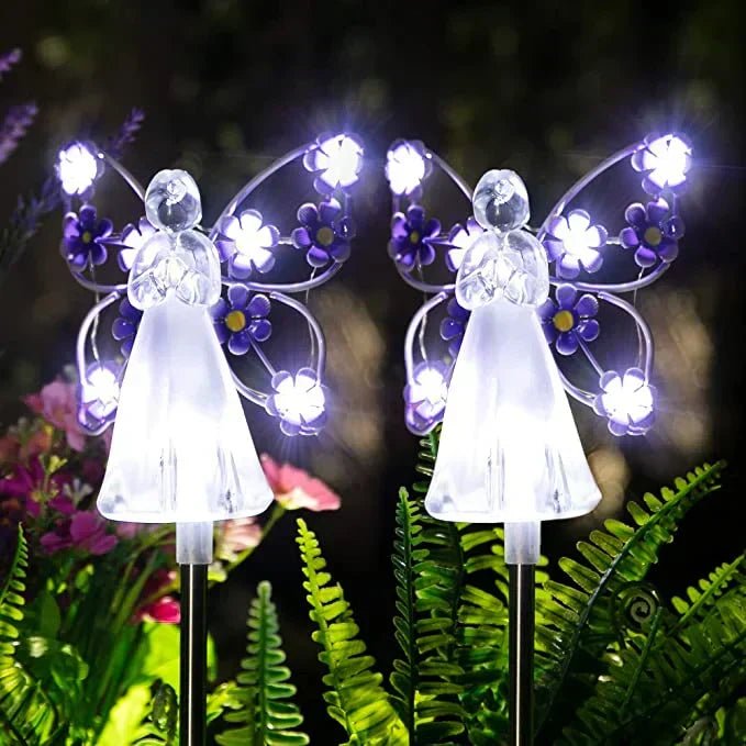 Olmira – Modern Solar Angel LED Garden Stake Light