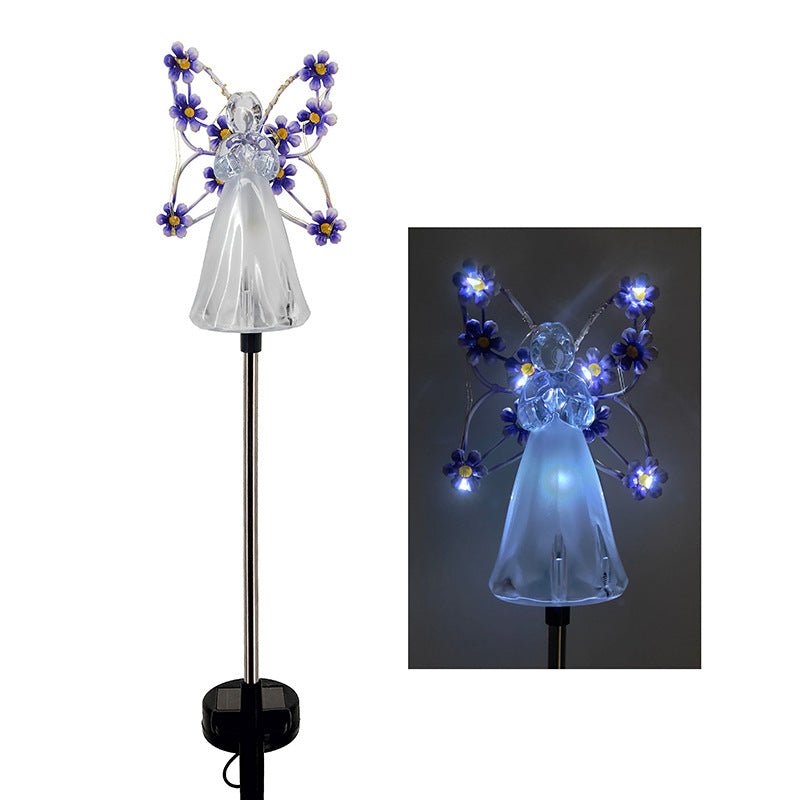 Olmira – Modern Solar Angel LED Garden Stake Light