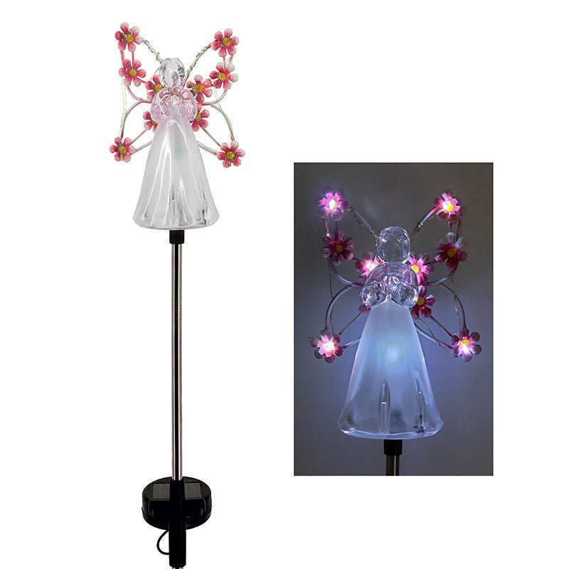 Olmira – Modern Solar Angel LED Garden Stake Light