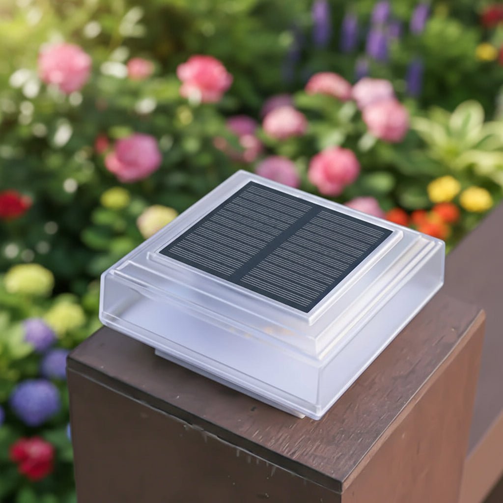 Solvyn – Modern Solar LED Floor Light Square