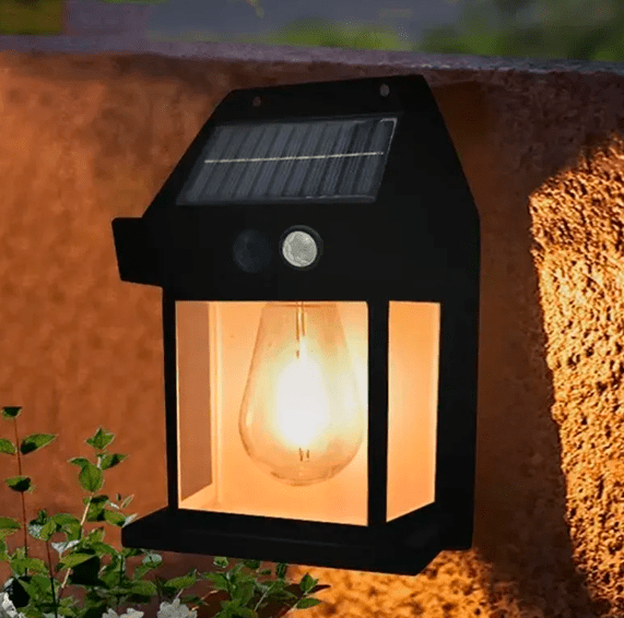 Molvane – Modern Square Solar LED Wall Lantern