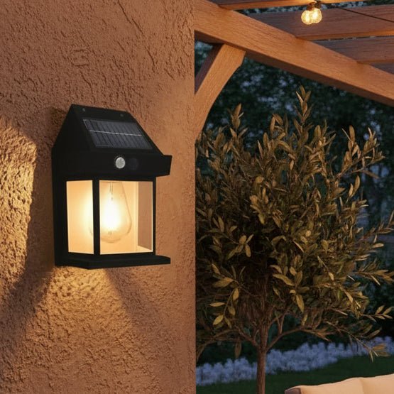 Colvix – Modern Square Solar LED Wall Sconce 1 Light