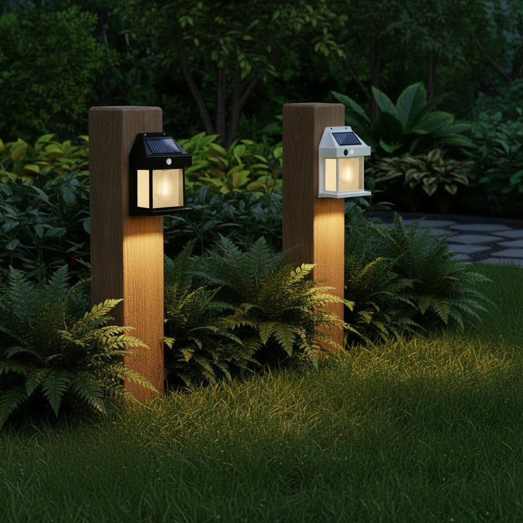 Colvix – Modern Square Solar LED Wall Sconce 1 Light