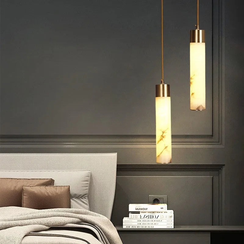 Elira - Spanish Stone Pendant Light